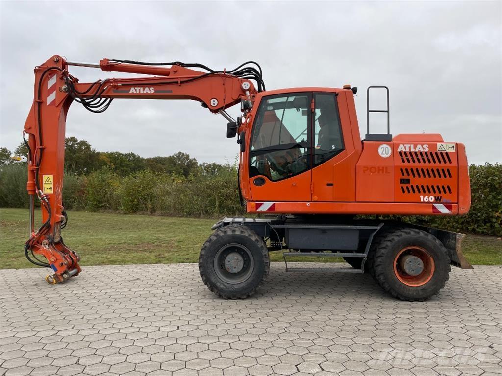 Atlas 160W-BLUE Excavadoras de ruedas
