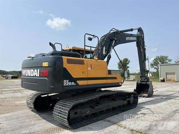 Hyundai HX 220 Excavadoras sobre orugas