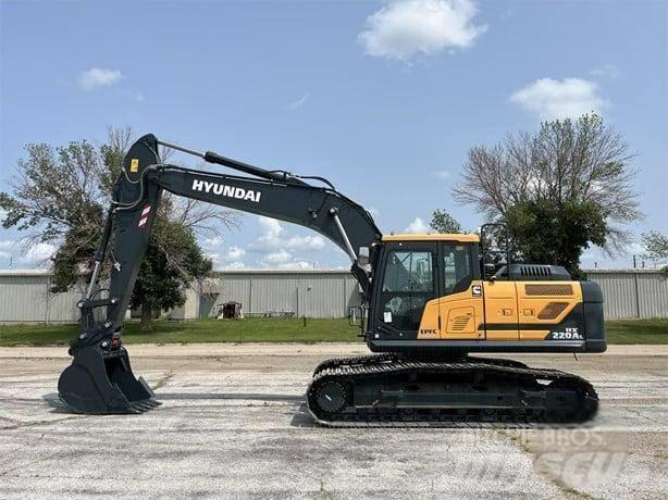 Hyundai HX 220 Excavadoras sobre orugas