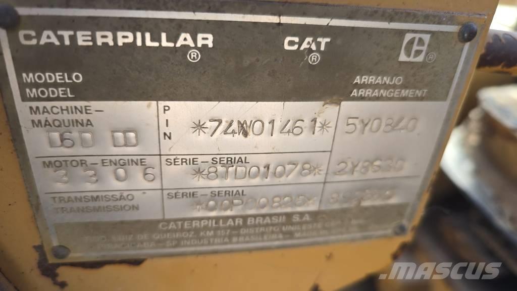 CAT D 6 D Buldozer sobre oruga