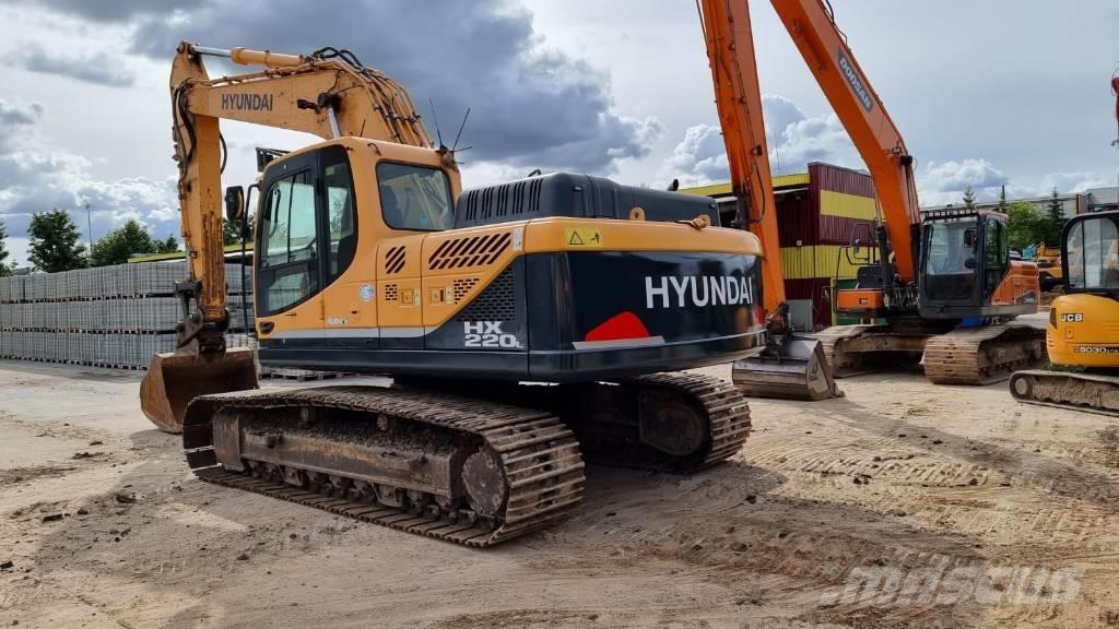 Hyundai 220 LC Excavadoras sobre orugas
