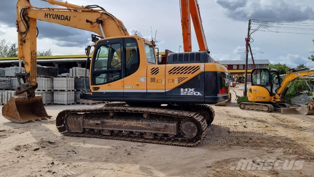 Hyundai 220 LC Excavadoras sobre orugas