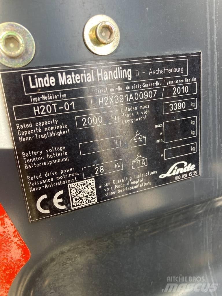 Linde H20T/391 Camiones LPG