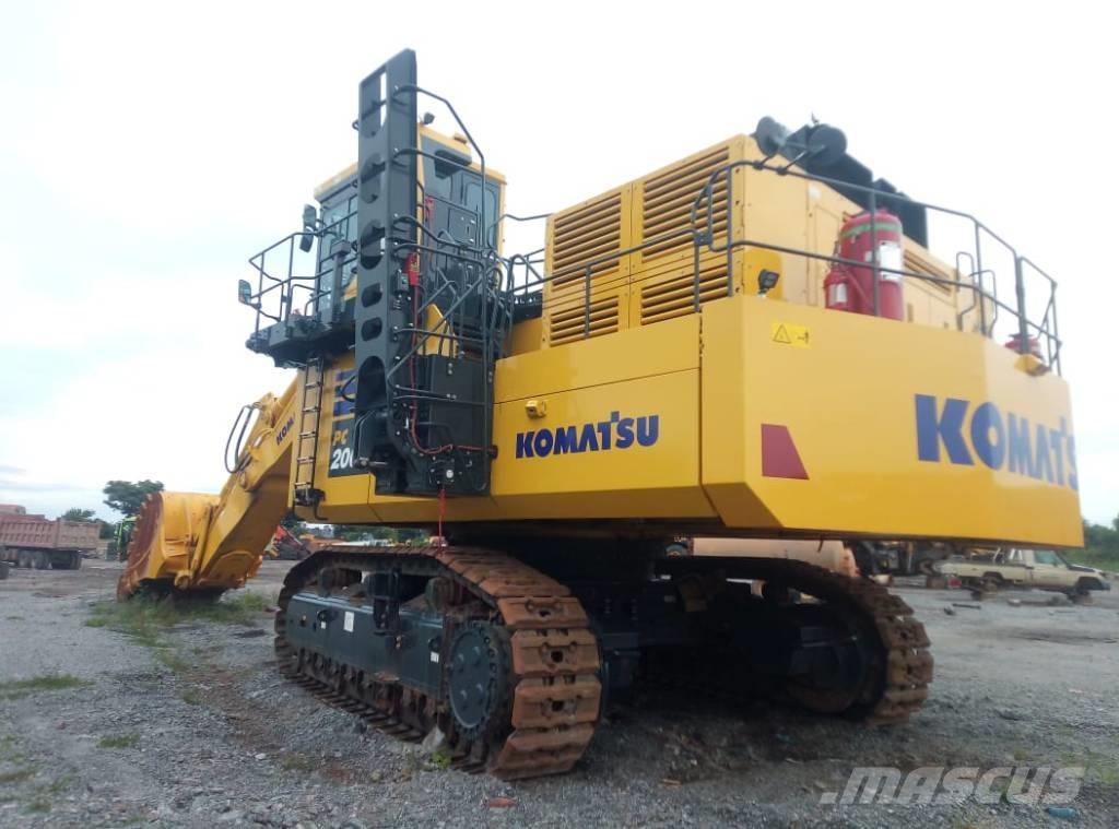 Komatsu PC 2000 Excavadoras sobre orugas