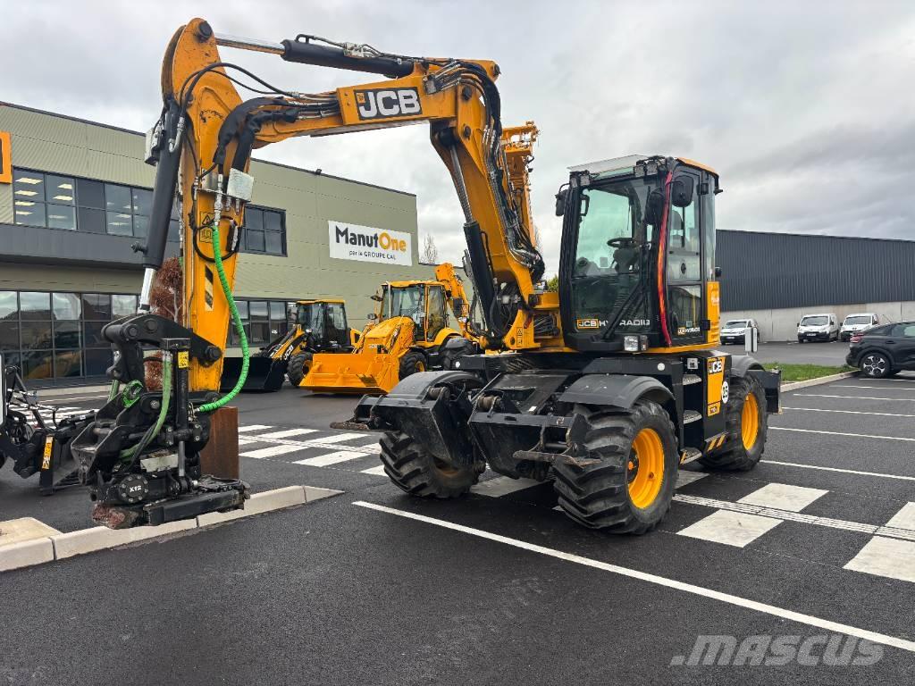 JCB Hydradig Excavadoras de ruedas