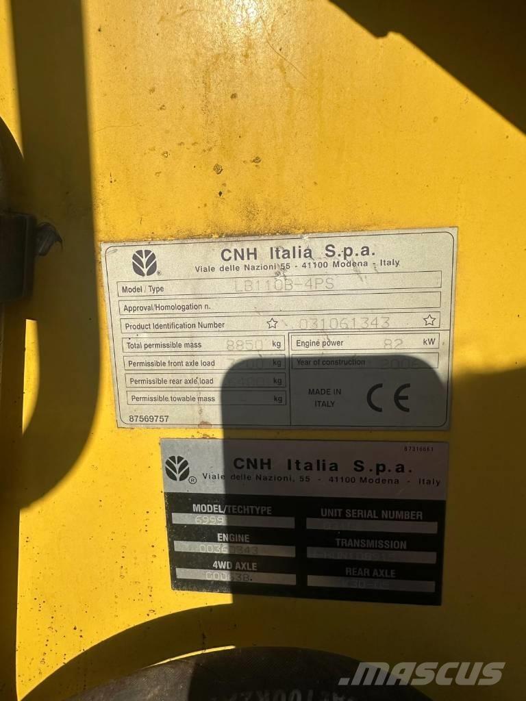 New Holland LB 110 B Componentes electrónicos