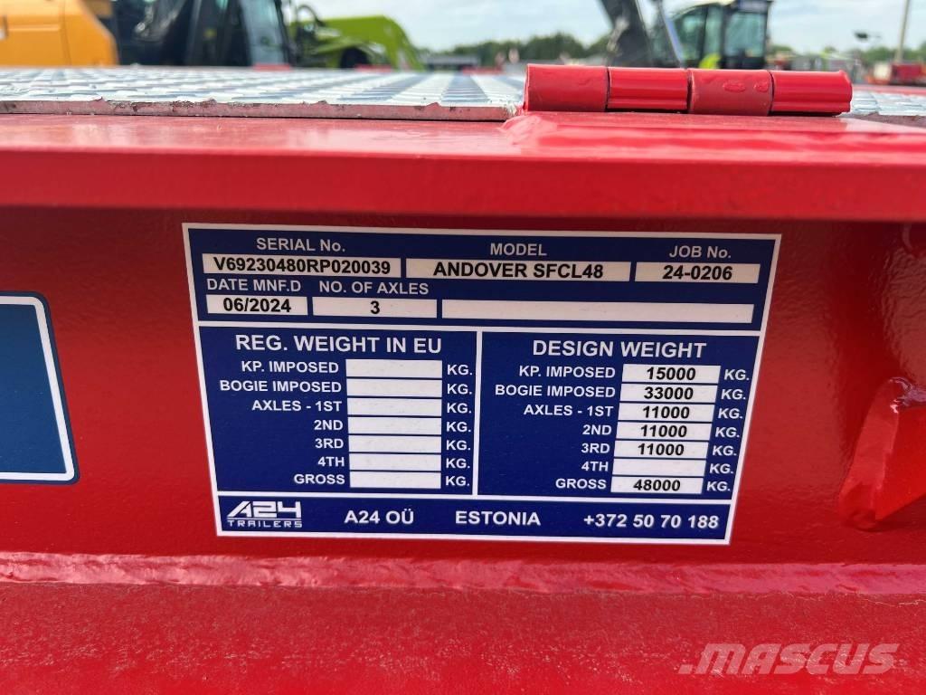 Andover SFCL 48 Semirremolques de carga baja