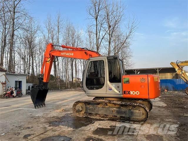 Hitachi EX100 Excavadoras sobre orugas