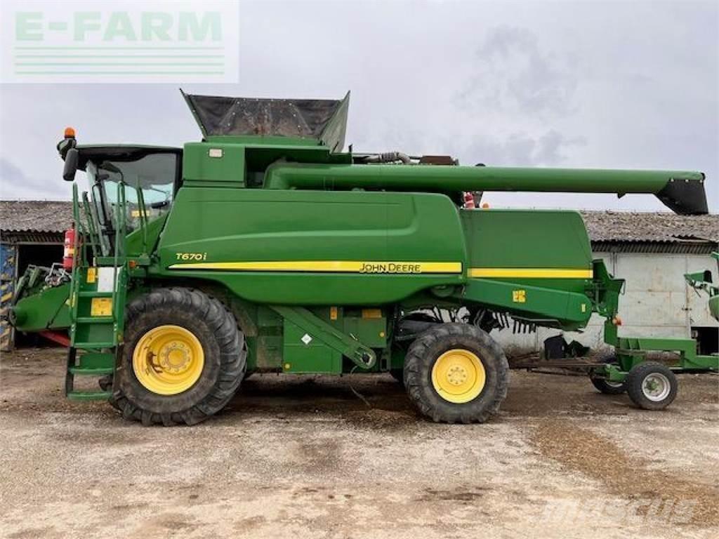 John Deere T670 Cosechadoras combinadas