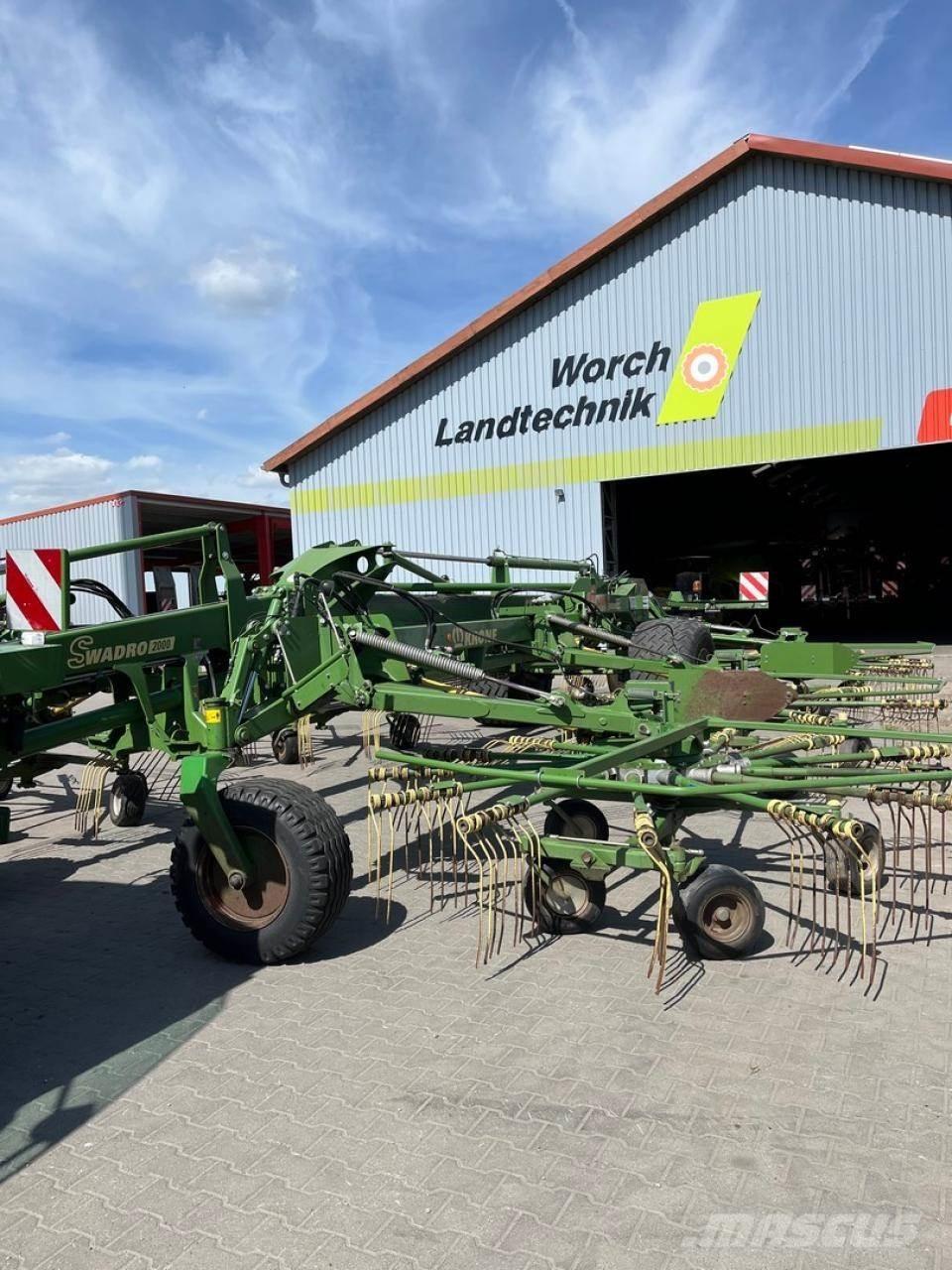 Krone Swadro 2000 Segadoras hileradoras