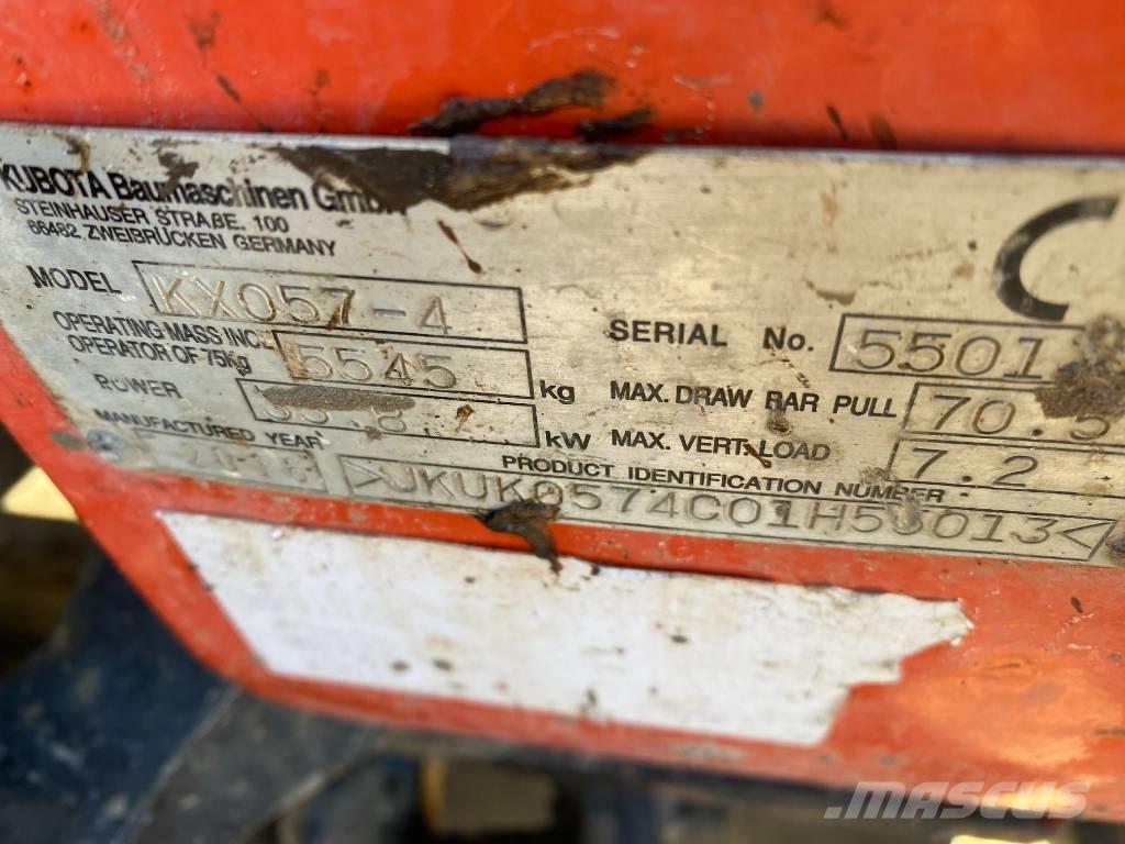 Kubota KX 057-4 Miniexcavadoras