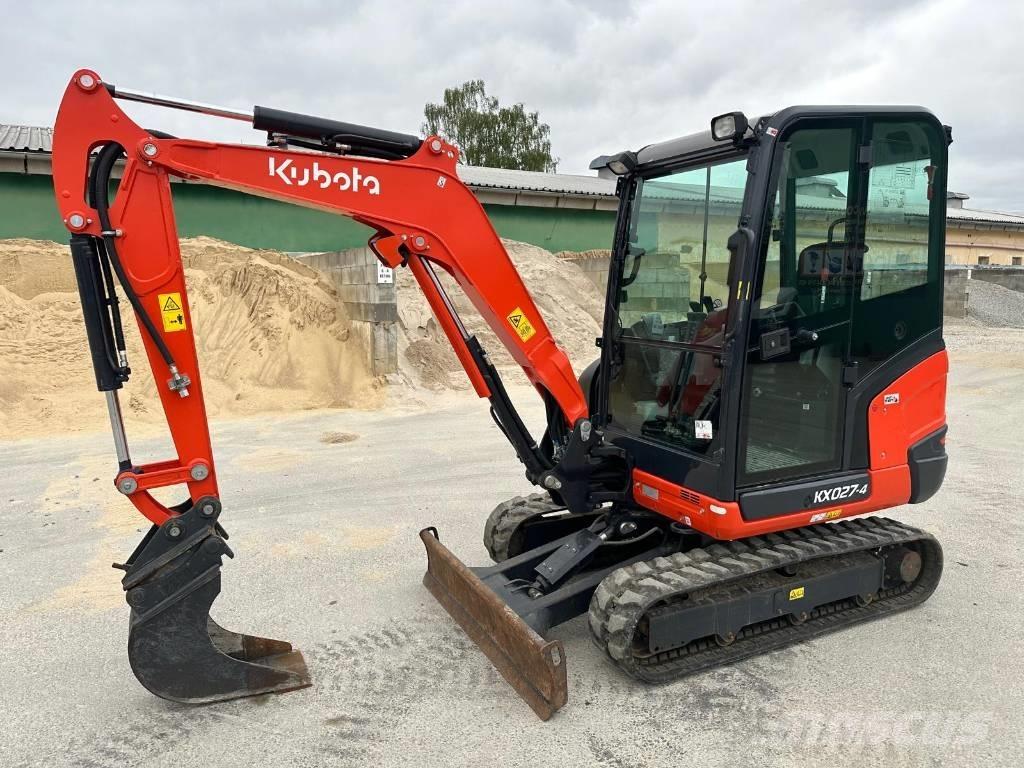 Kubota kx 027-4 Miniexcavadoras