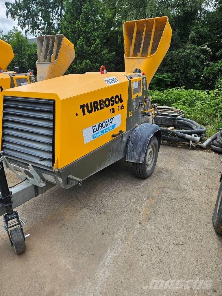 Turbosol TM27.45DCB Máquinas de solado