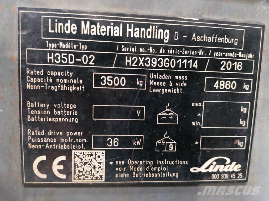 Linde H35D-02 Camiones diesel