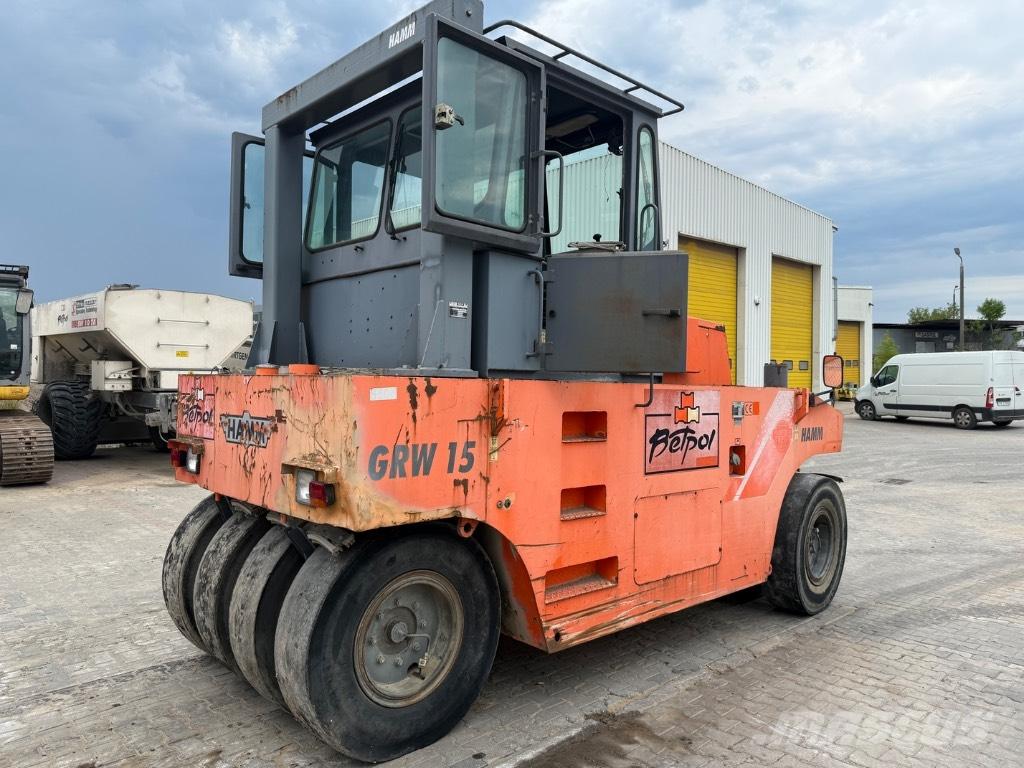 Hamm GRW 15 Rodillos sobre neumáticos