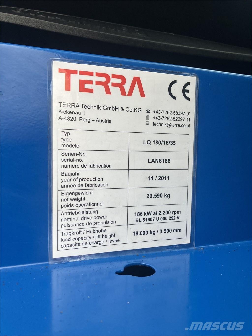 Terra LQ180/16/35 Carretillas de carga lateral