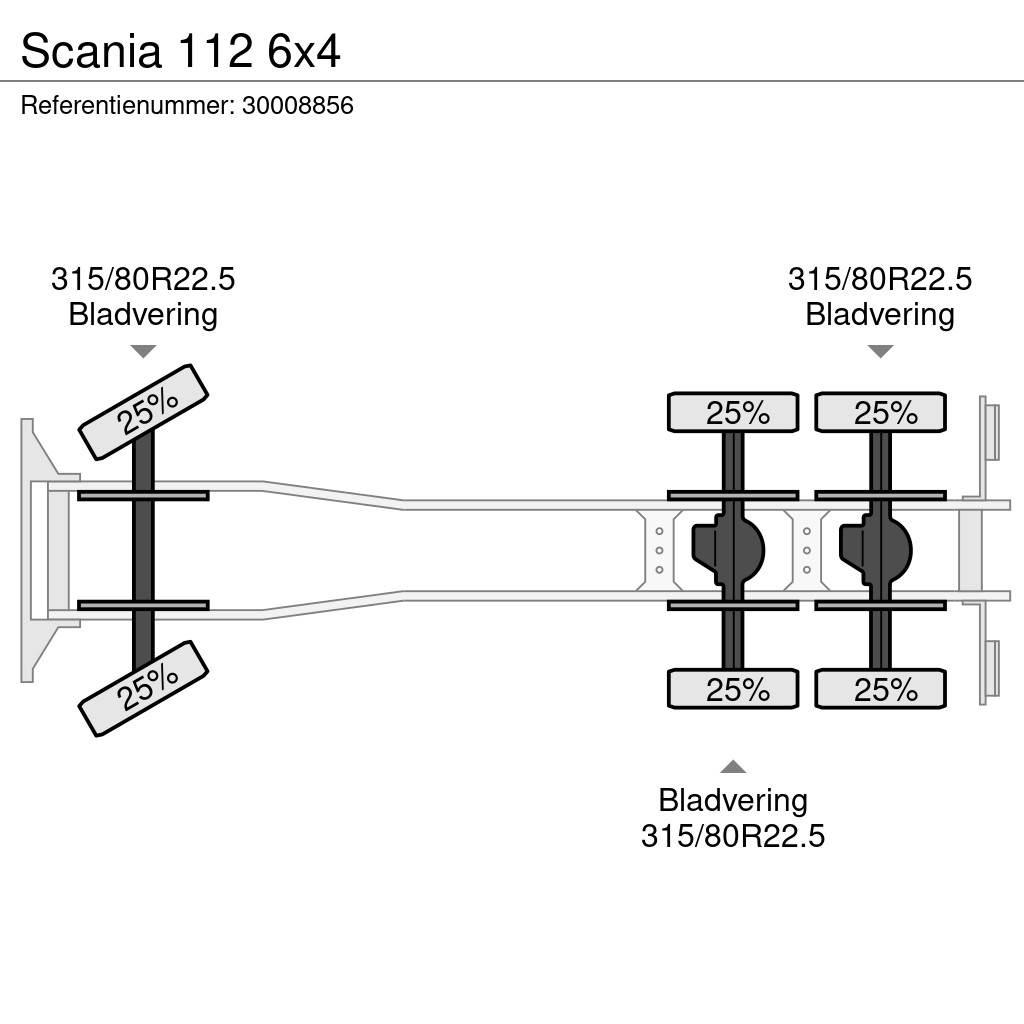 Scania 112 6x4 Camiones con chasís y cabina