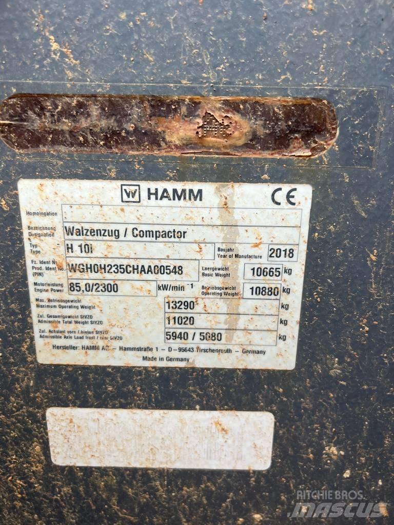 Hamm H10i Compactadoras de suelo