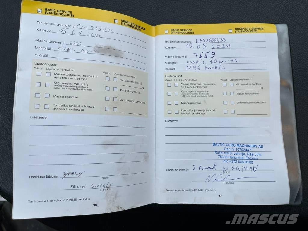 Ponsse Elk Transportadoras