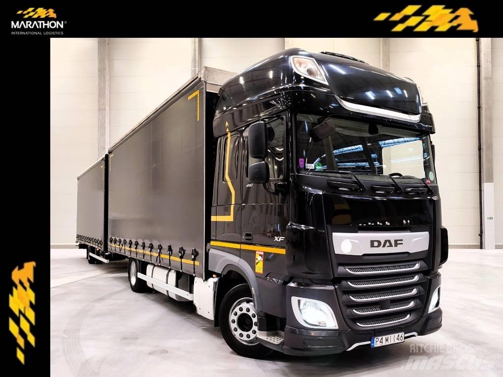 DAF XF 450 Camiones de caja de lona