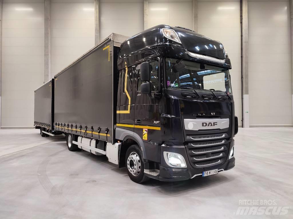 DAF XF 450 Camiones de caja de lona