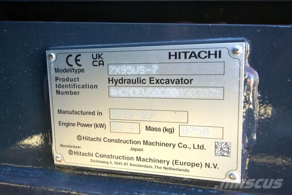 Hitachi ZX 95 US-7 Excavadoras 7t - 12t