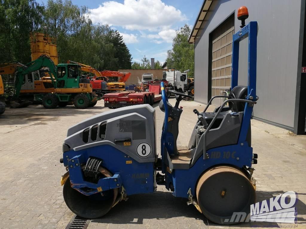 Hamm HD 10 C VV Rodillos de doble tambor