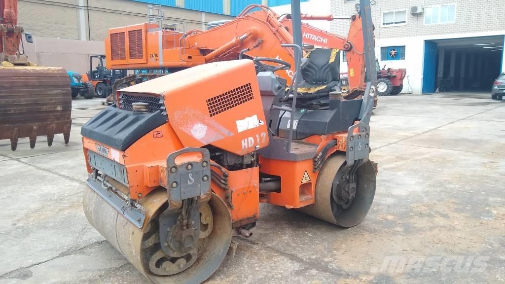 Hamm HD 12 Rodillos de doble tambor