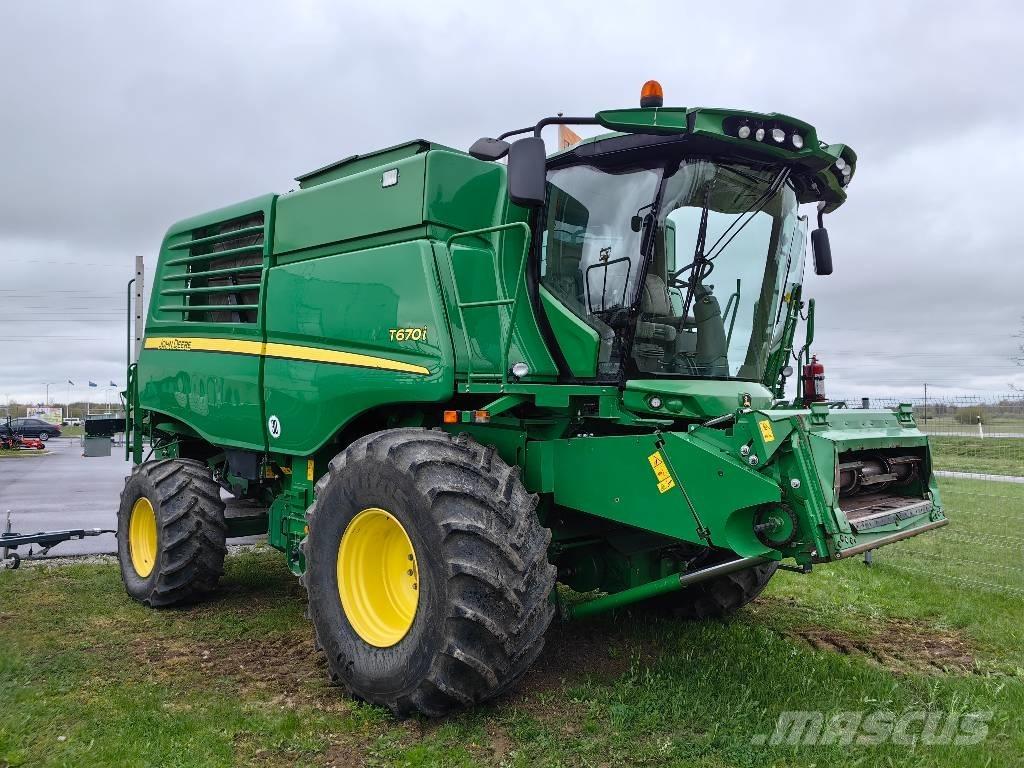 John Deere T 670 i Cosechadoras combinadas