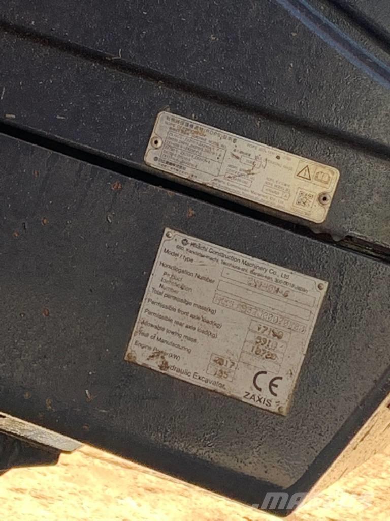 Hitachi ZX 140 W Excavadoras de ruedas