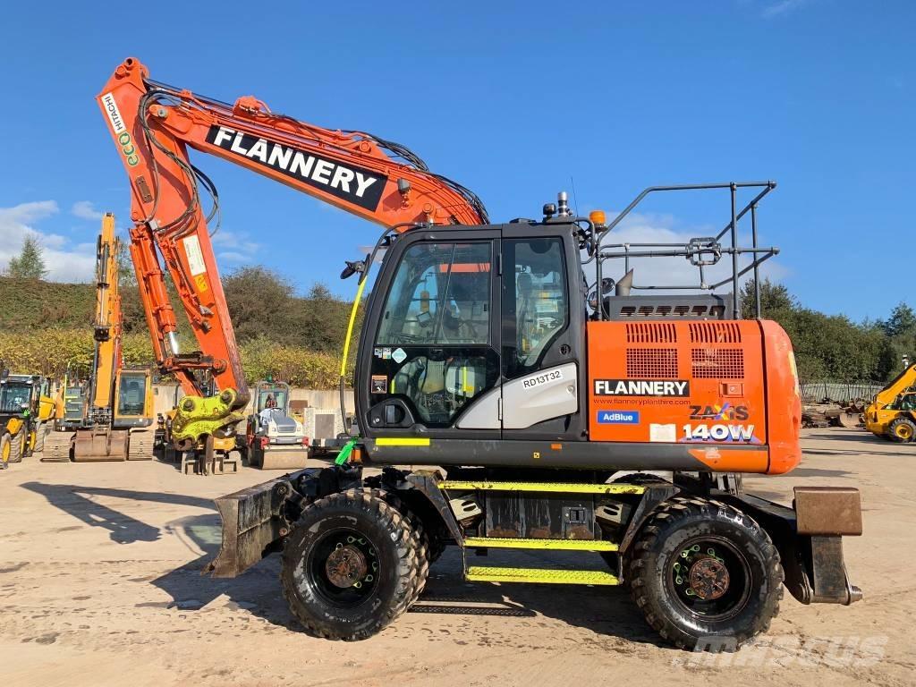 Hitachi ZX 140 W Excavadoras de ruedas