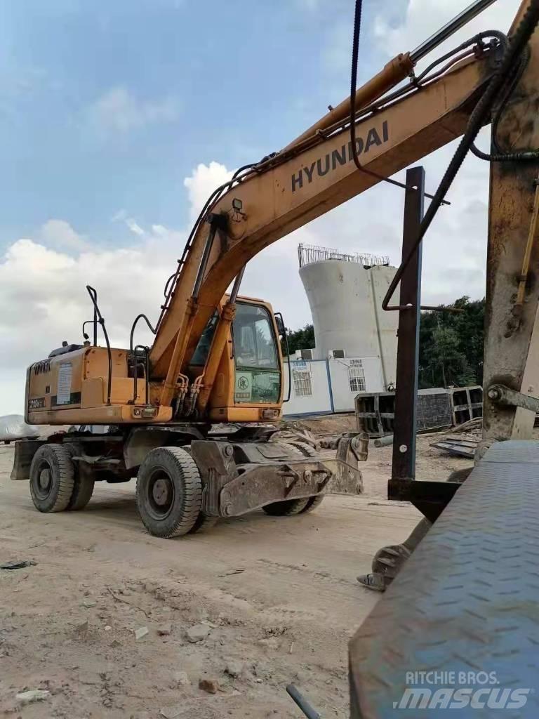 Hyundai 210W Excavadoras de ruedas