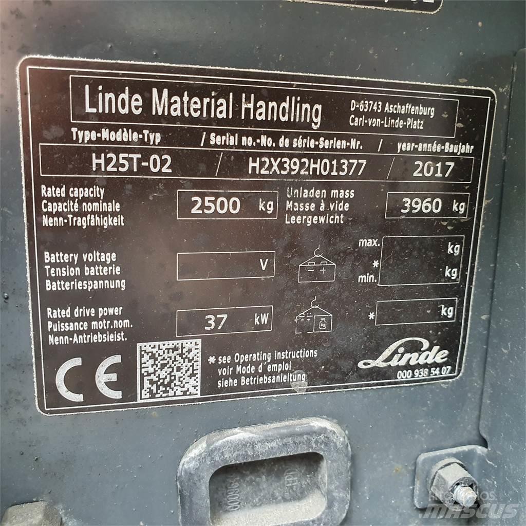 Linde H25T Camiones LPG