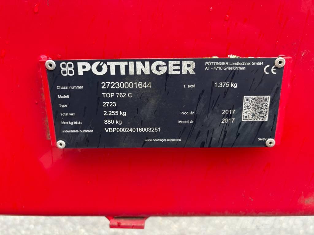 Pöttinger Top 762 C Segadoras hileradoras