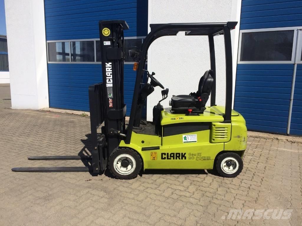 Clark GEX 20 S Carretillas de horquilla eléctrica