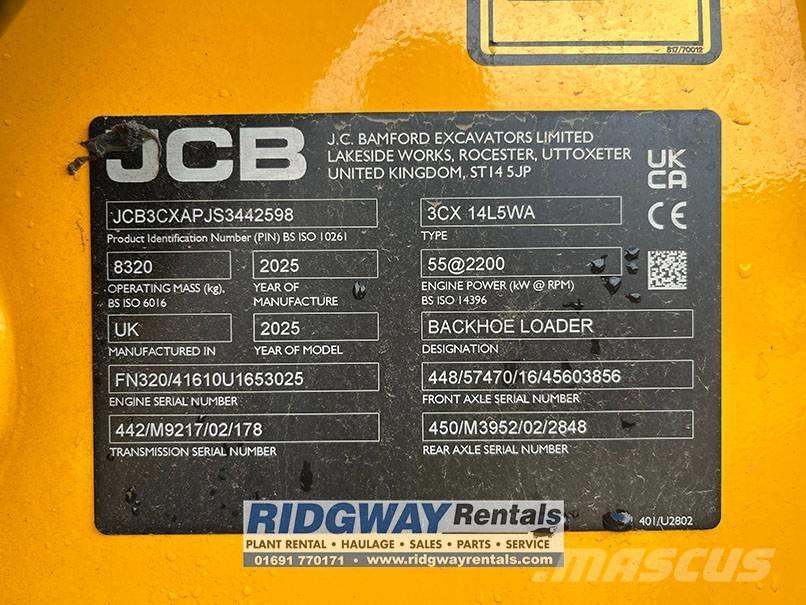 JCB 3 CX Retrocargadoras