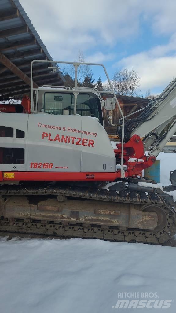 Takeuchi TB 2150 Excavadoras sobre orugas