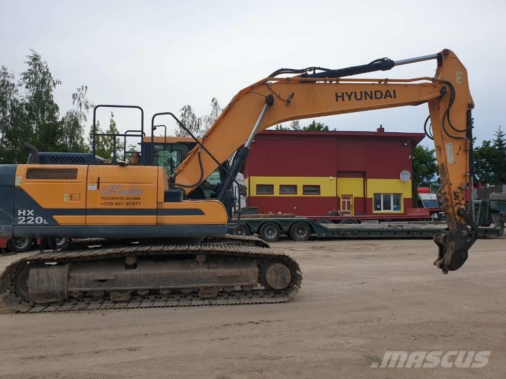 Hyundai HX 220 L Excavadoras sobre orugas
