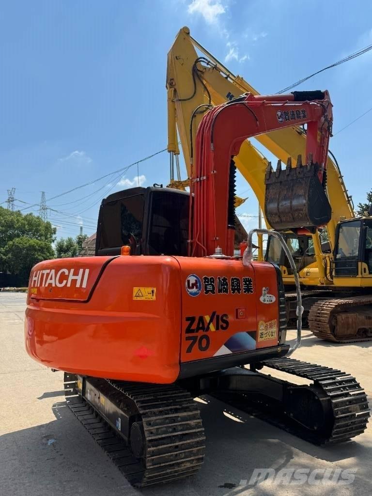 Hitachi ZX 70 Excavadoras sobre orugas