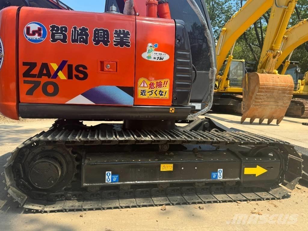 Hitachi ZX 70 Excavadoras sobre orugas