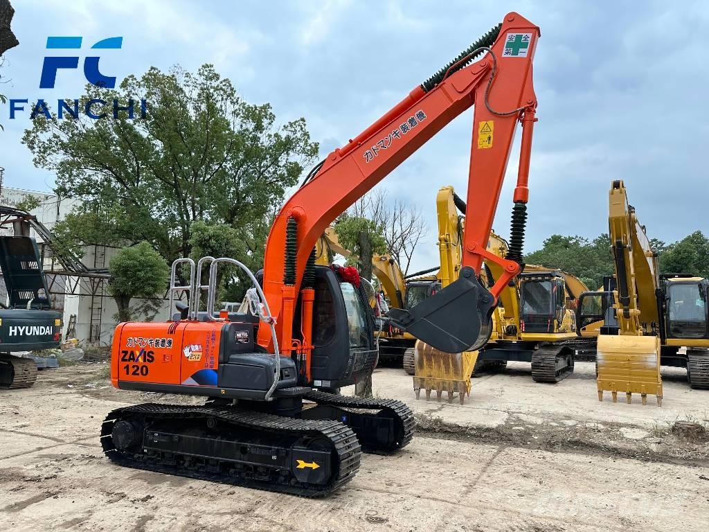 Hitachi ZX 120 Excavadoras sobre orugas