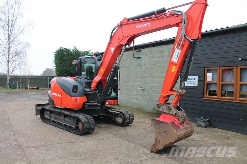 Kubota KX 080-4 Excavadoras 7t - 12t