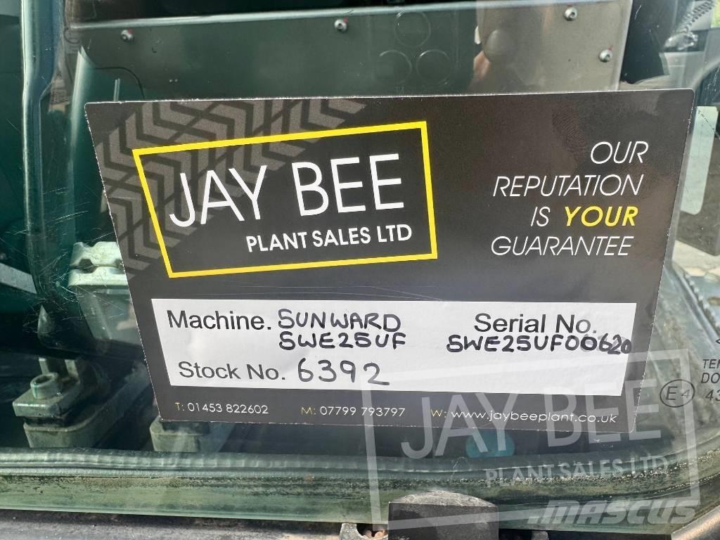 Sunward SWE 25 UF Miniexcavadoras