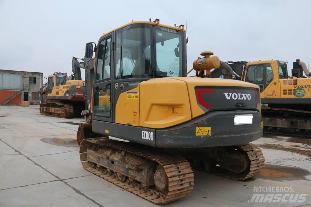 Volvo EC65 Excavadoras sobre orugas