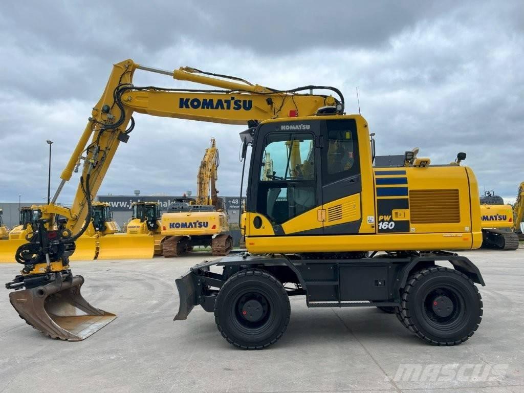 Komatsu PW 160-11 Excavadoras de ruedas