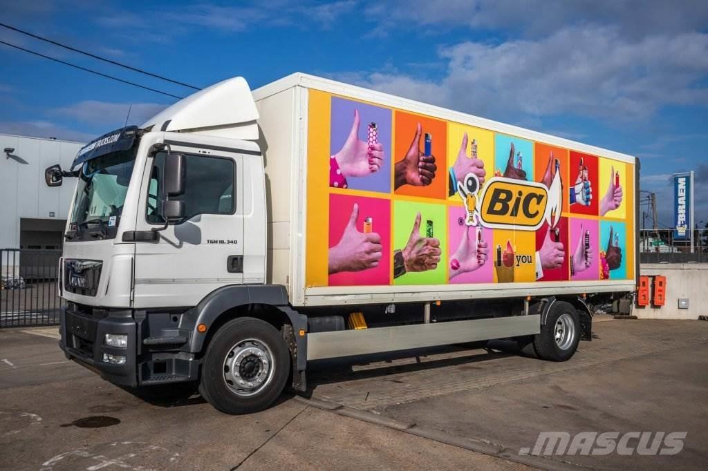 MAN TGM 18.340 BL Camiones con caja de remolque