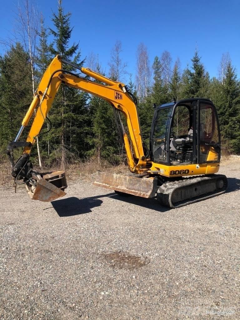 JCB 8060 Miniexcavadoras