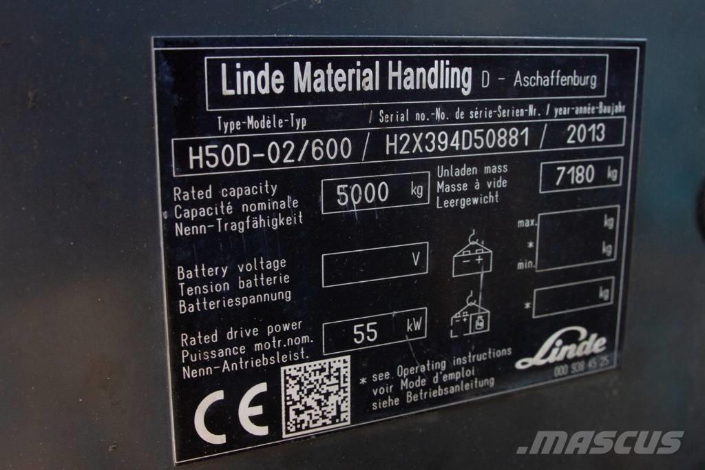 Linde H50D-02/600 Camiones diesel