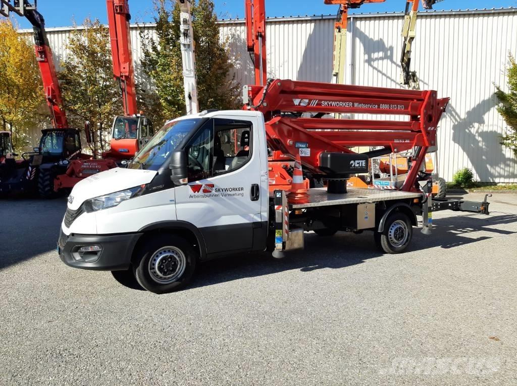 CTE ZED 21.3 JHV Plataformas sobre camión