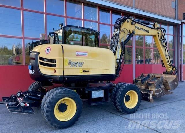 Yanmar B95W Excavadoras de ruedas